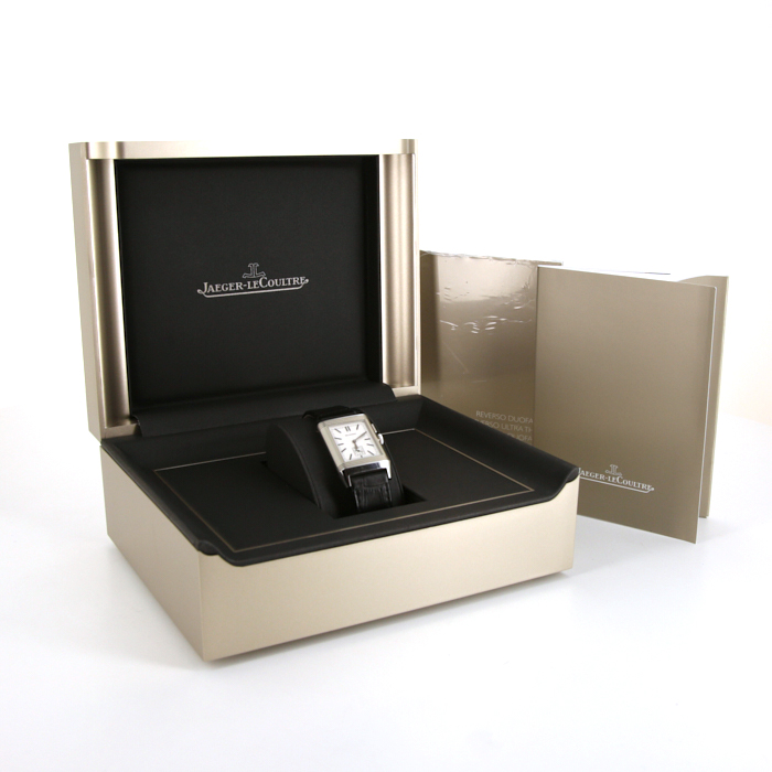 Jaeger-LeCoultre Reverso-Duoface watch in stainless steel Ref:  278.8.54 Circa  2016 - Detail D3