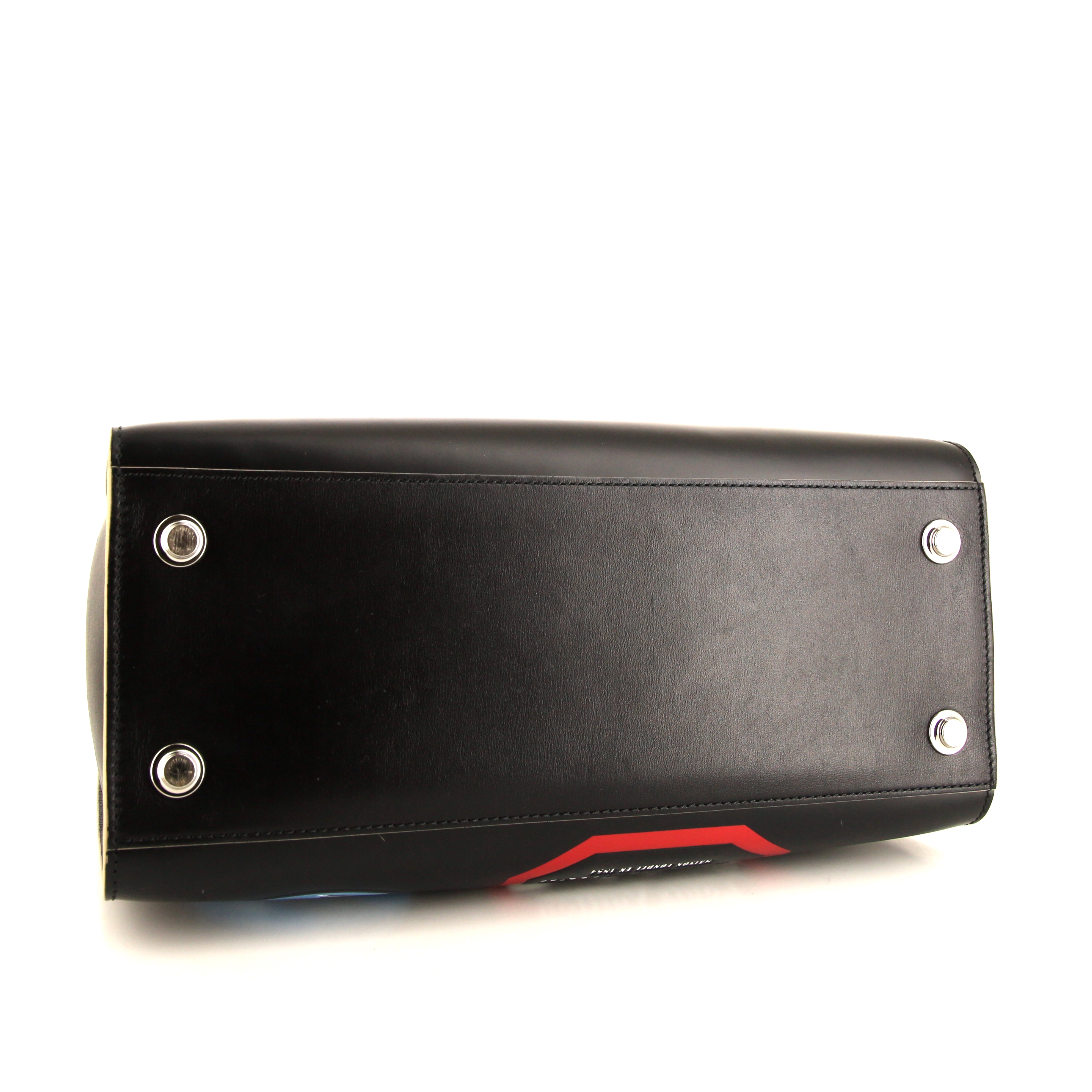 Bolso de mano Louis Vuitton City Steamer modelo mediano en cuero negro - Detail D5