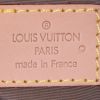 Bolsa de viaje Louis Vuitton  Attaquant en lona beige y cuero natural - Detail D3 thumbnail