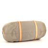 Louis Vuitton  Attaquant travel bag  in beige canvas  and natural leather - Detail D4 thumbnail