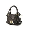 Chloé Marcie handbag in black leather - 00pp thumbnail
