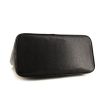 Borsa Chanel Medaillon - Bag in pelle martellata e trapuntata nera - Detail D4 thumbnail