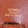 Bolso bandolera Hermès Mini Evelyne en cuero box marrón - Detail D3 thumbnail