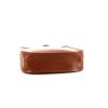 Bolso bandolera Hermès Mini Evelyne en cuero box marrón - Detail D4 thumbnail