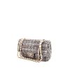Chanel Timeless handbag in blue, white and brown tweed - 00pp thumbnail