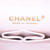 Chanel Timeless handbag in blue, white and brown tweed - Detail D4 thumbnail