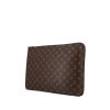 Louis Vuitton Poche-documents pouch in brown monogram canvas - 00pp thumbnail