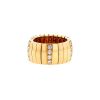 Articulated Chaumet sleeve ring in yellow gold and diamonds - 00pp thumbnail