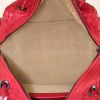 Bolso de mano Bottega Veneta en cuero intrecciato rojo - Detail D2 thumbnail