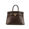 Hermes Birkin 30 cm handbag in brown Courchevel leather - 360 thumbnail