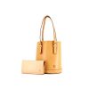 Sac cabas Louis Vuitton petit Bucket en cuir naturel - 00pp thumbnail