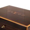 Louis Vuitton cigar case, for 150 cigars, in mahogany wood, Macassar ebony veneer and touches of pear tree, 2010s - Detail D3 thumbnail