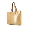 Shopping bag Louis Vuitton Colombus in pelle verniciata monogram beige - 00pp thumbnail