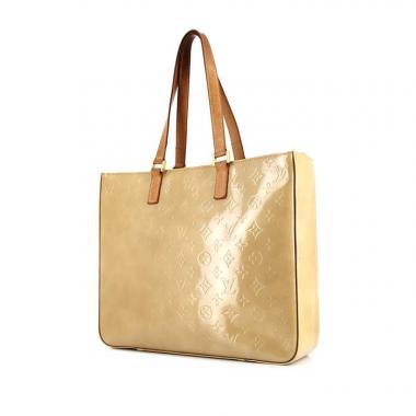 Bolso Cabás Louis Vuitton Colombus en charol Monogram beige
