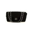 Small model handbag in black tweed - 360 thumbnail