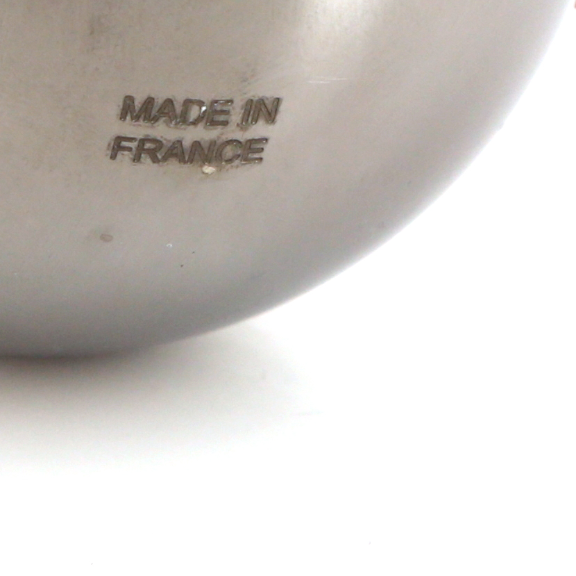 Chanel, pétanque set, limited edition, in chromed steel and black leather - Detail D2