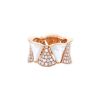 Bague Bulgari Divas' Dream en or rose,  nacre et diamants - 00pp thumbnail