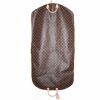 Louis Vuitton Porte-habits clothes-hangers in brown monogram canvas and natural leather - Detail D2 thumbnail