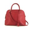 Hermes Bolide 37 cm handbag in red Casaque Courchevel leather - 360 thumbnail