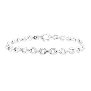 Brazalete Cartier Maillons Spartacus en oro blanco