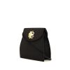 Saint Laurent Vintage shoulder bag in black satin - 00pp thumbnail