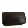 Bottega Veneta Roma handbag in brown intrecciato leather - Detail D4 thumbnail