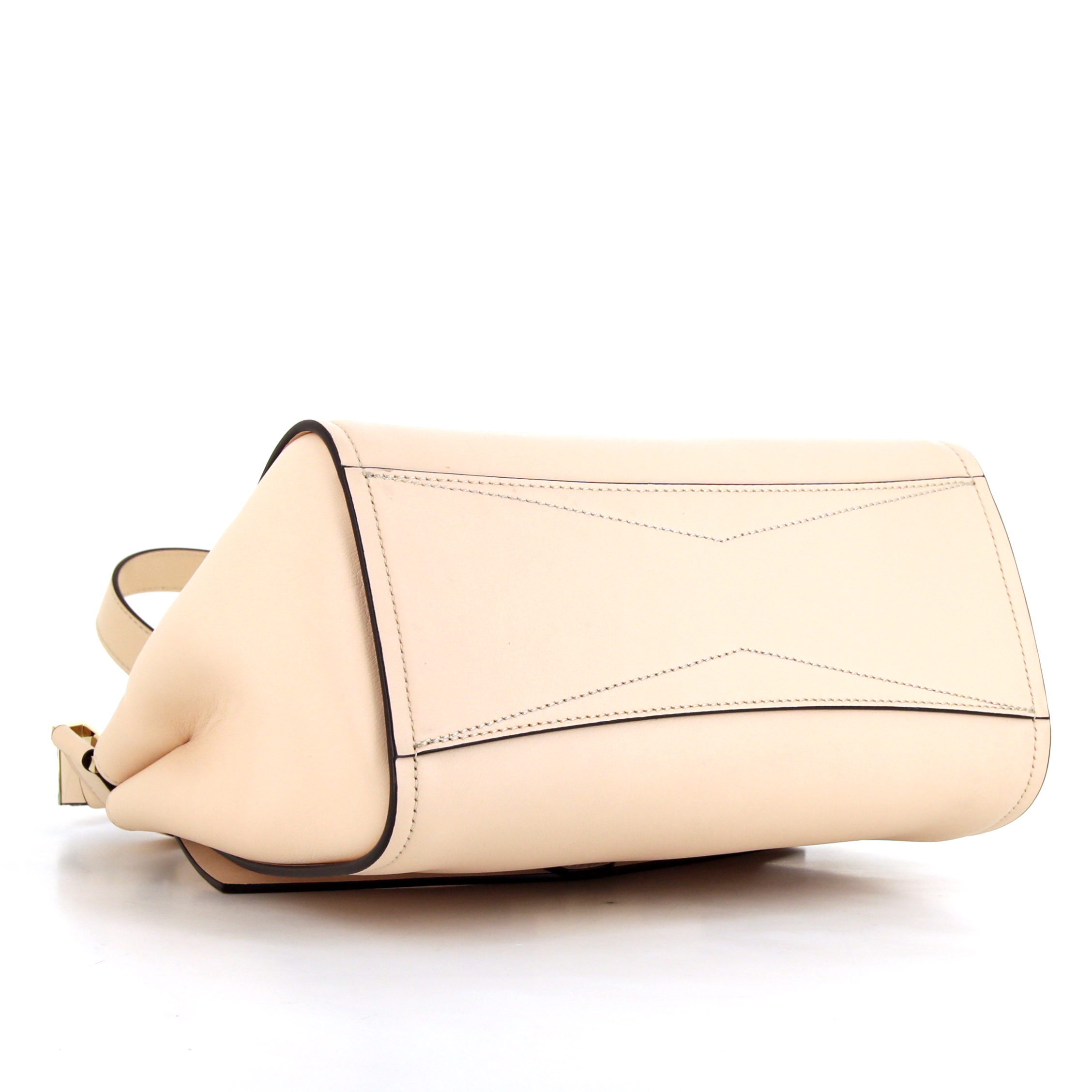 Sac à main Givenchy Mystic en cuir beige - Detail D5