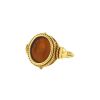 Vintage ring in yellow gold and citrine - 00pp thumbnail