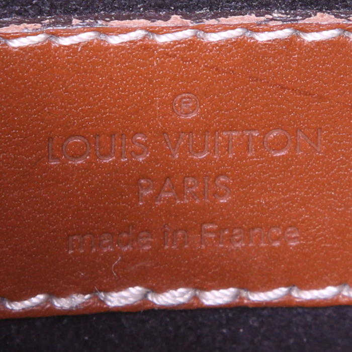 Louis Vuitton Pallas BB shoulder bag in monogram canvas and black leather - Detail D4