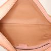 Borsa Celine in camoscio monogram marrone e pelle marrone - Detail D2 thumbnail
