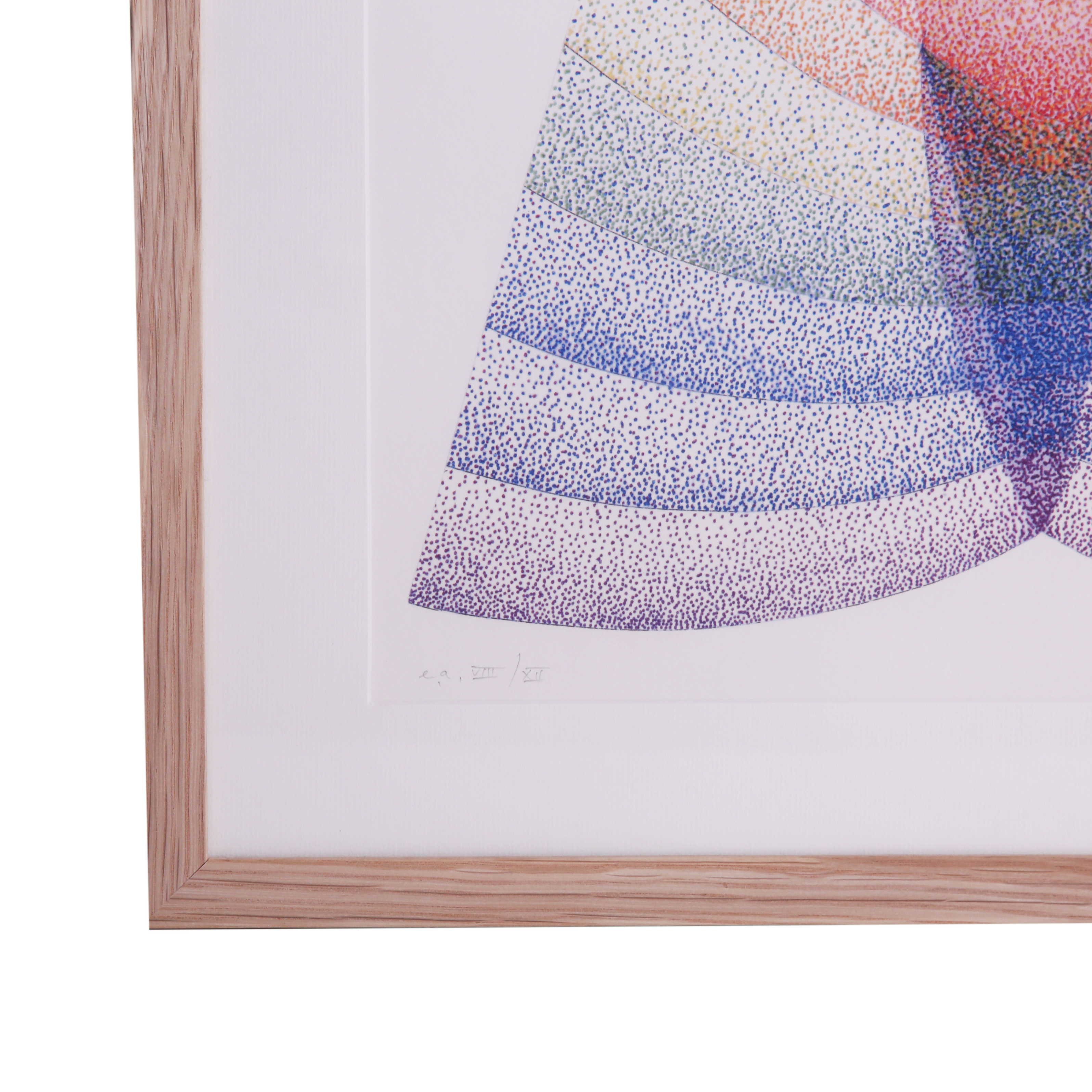 Julio le Parc, "Sans titre", sérigraphie en couleurs, signée et numérotée, édition de 12 exemplaires, de 2017 - Detail D1