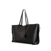 Sac cabas Saint Laurent Cabas YSL en cuir noir - 00pp thumbnail