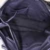 Bolso de mano Balenciaga Metallic Edge en cuero negro - Detail D3 thumbnail
