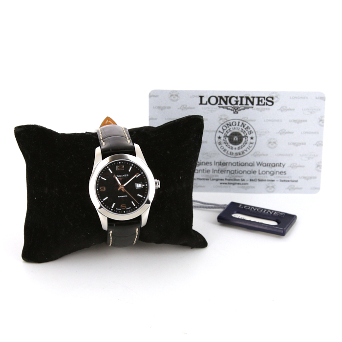 Reloj Longines Conquest de acero Circa  2020 - Detail D3