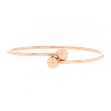 Tiffany 
Co City HardWear bracelet in pink gold