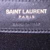 Mochila Saint Laurent City en lona negra y cuero negro - Detail D3 thumbnail