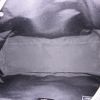 Bolso 24 horas Saint Laurent en cuero negro - Detail D2 thumbnail