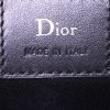 Sac de week end Dior en toile noire et cuir noir - Detail D4 thumbnail