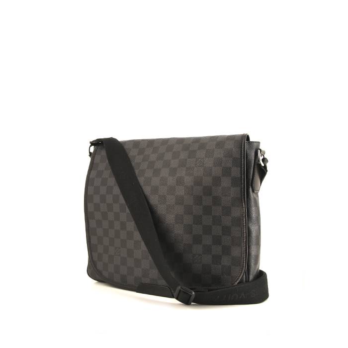 Louis Vuitton Messenger shoulder bag in damier graphite canvas - 00pp