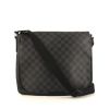 Louis Vuitton Messenger shoulder bag in damier graphite canvas - 360 thumbnail