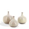 Jacques et Dani Ruelland, Suite de trois vases "Pomme" et "Figue" en céramique émaillée, des années 1960, signés - 00pp thumbnail