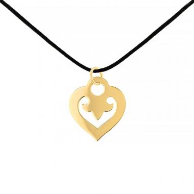 Pendentif O.J. Perrin Légende grand modèle en or jaune