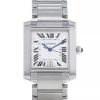 Cartier Tank Française watch in stainless steel Ref:  2302 Circa  1990 - 00pp thumbnail