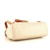 Sac à dos Hermès Herbag - Backpack en toile beige et cuir naturel - Detail D5 thumbnail