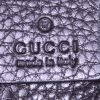 Sac bandoulière Gucci Bamboo en cuir noir et bambou - Detail D4 thumbnail