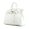 Hermes Birkin 35 cm handbag in white togo leather - 00pp thumbnail