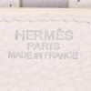 Hermes Birkin 35 cm handbag in white togo leather - Detail D3 thumbnail