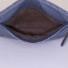 Bolso de mano Bottega Veneta en cuero intrecciato azul - Detail D3 thumbnail