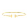 Tiffany & Co Wire small model bracelet in yellow gold - 00pp thumbnail