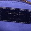 Bolso de mano Dior Mini Lady Dior en piel de pitón degradada azul - Detail D4 thumbnail